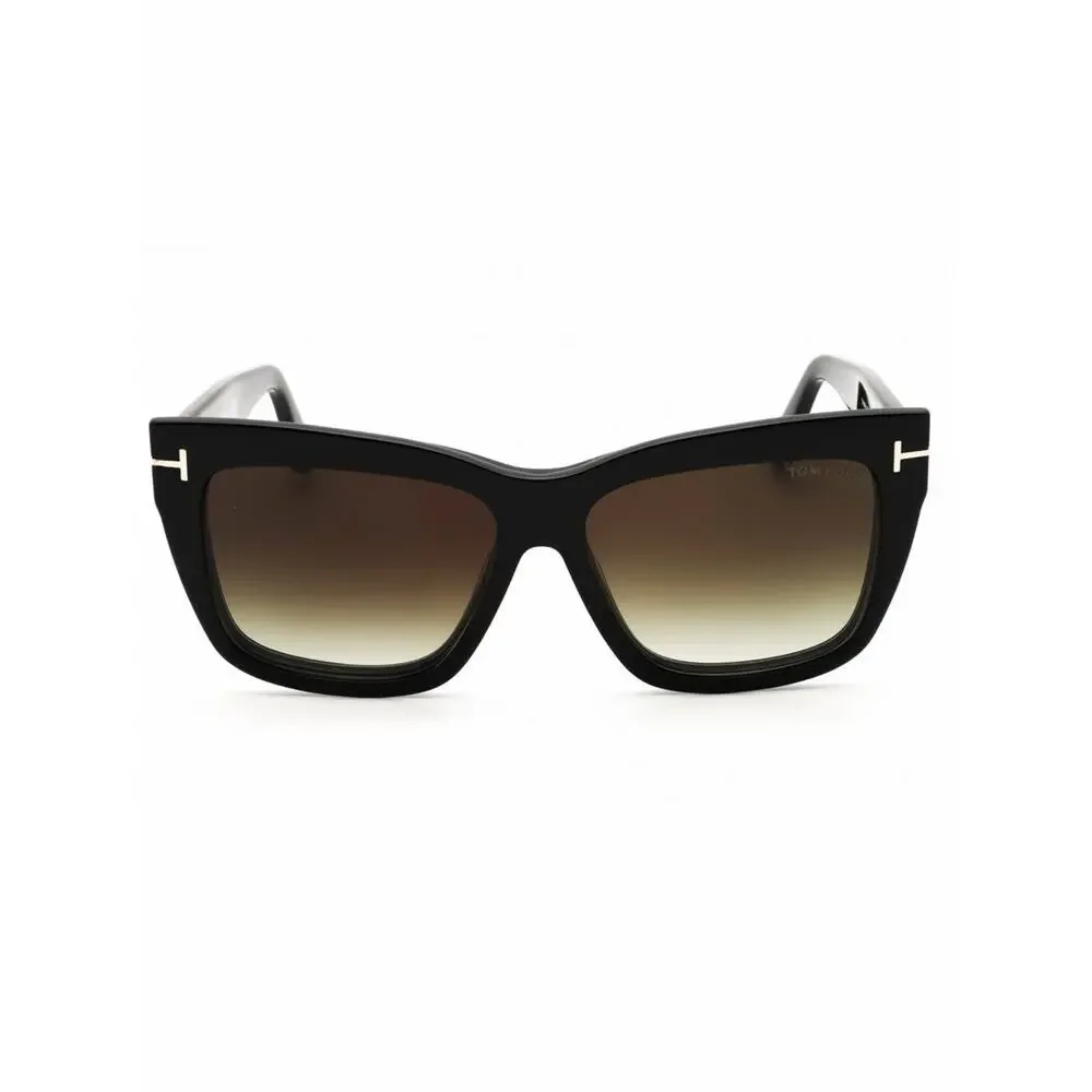 New Tom Ford FT6069-B 001 Black Clip-On Sunglasses and Black Frame Eyeglasses